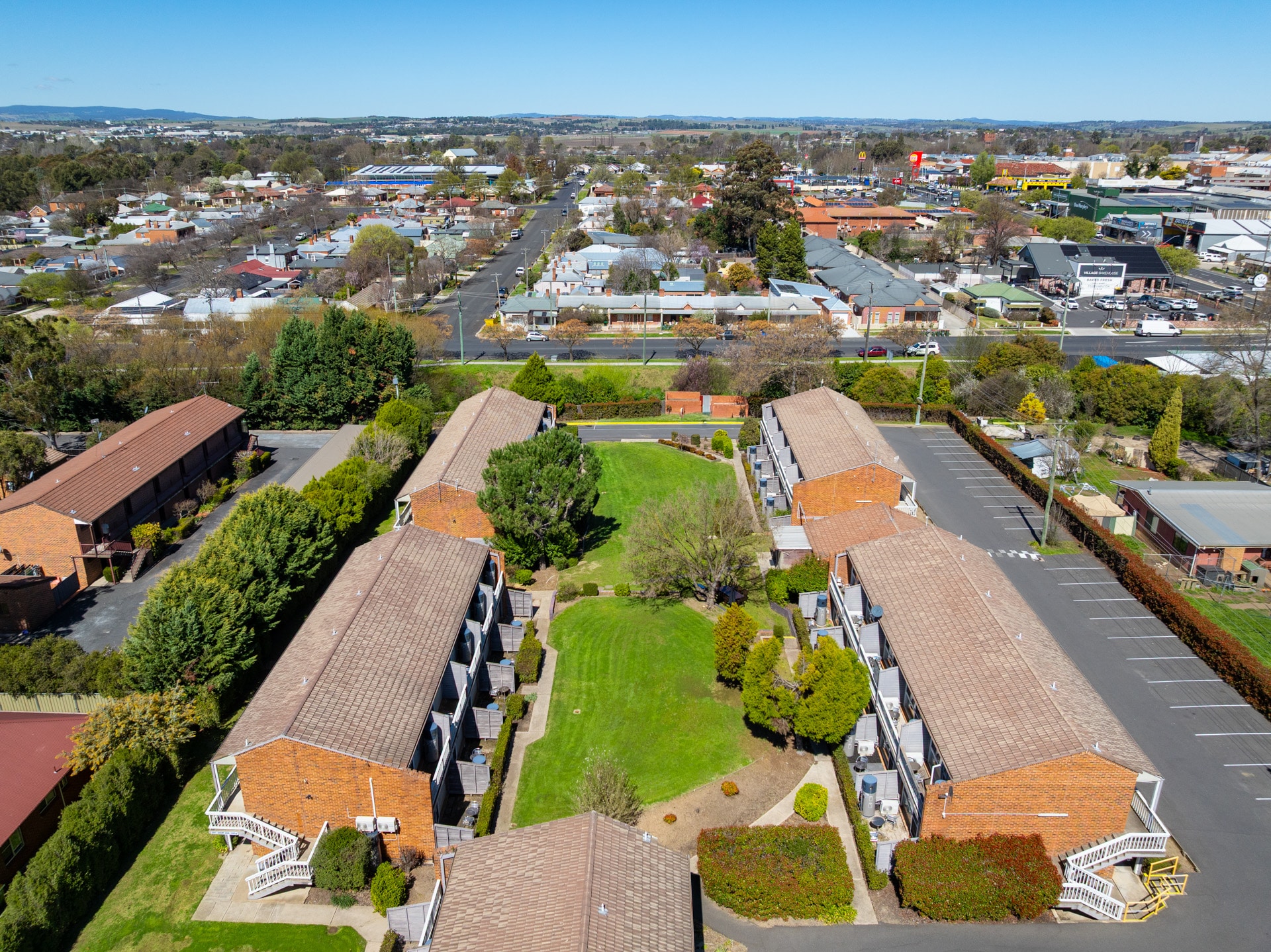 Property Ariel Shot Bathurst apartments